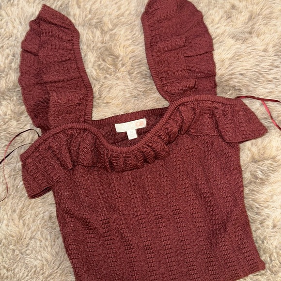 Gianni Bini Zig-zag Knit Top - Picture 9 of 9